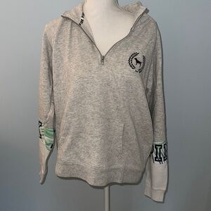 EUC PINK Tropic Gray Sweatshirt M